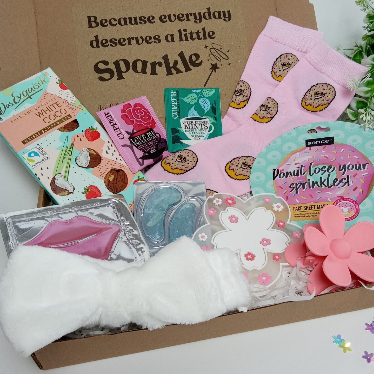 DOUGHNUTS & SPRINKLES SOCK BOX