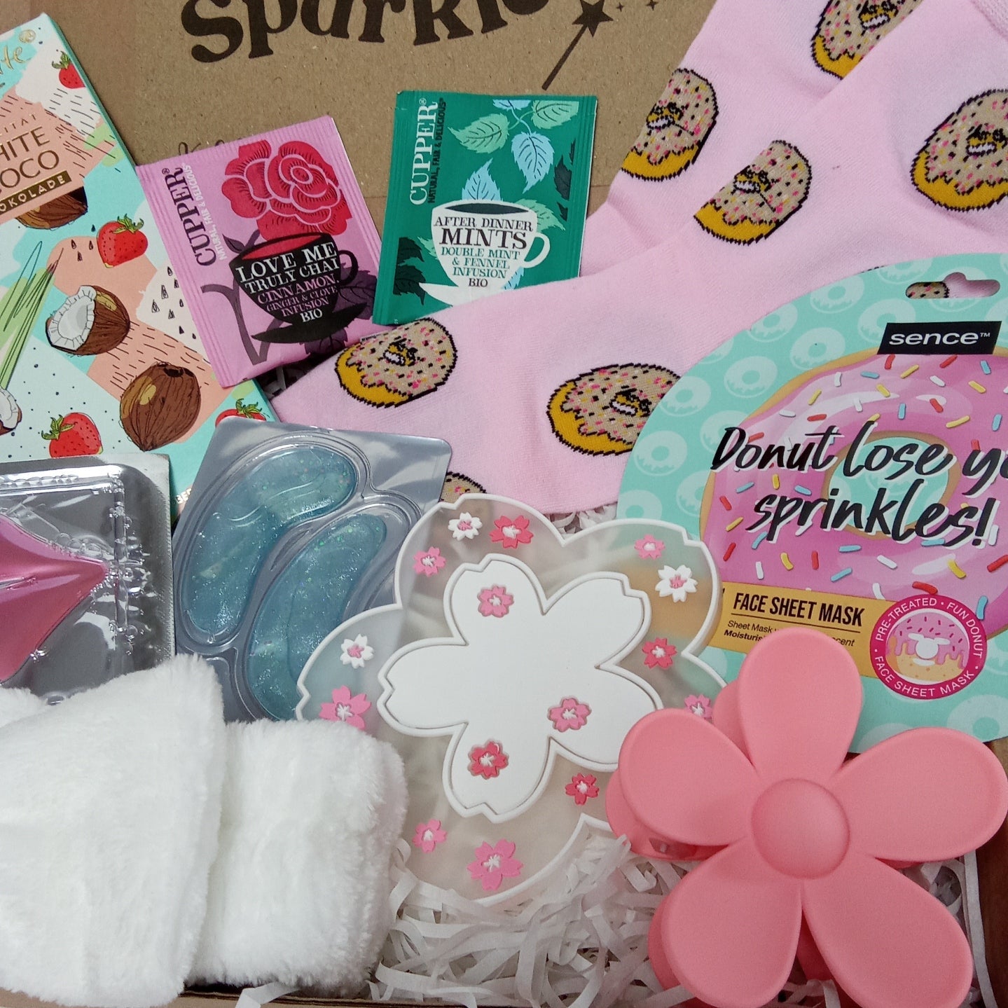 DOUGHNUTS & SPRINKLES SOCK BOX