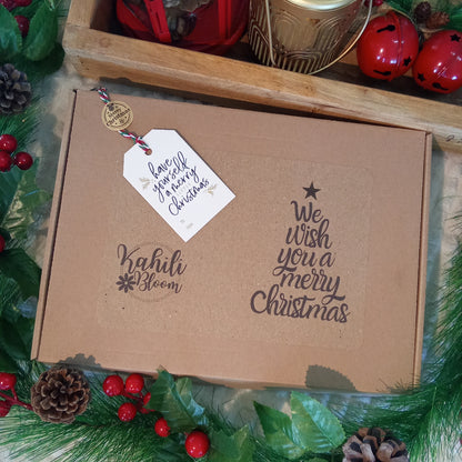 SNOWMAN SNUGGLES SOCK BOX